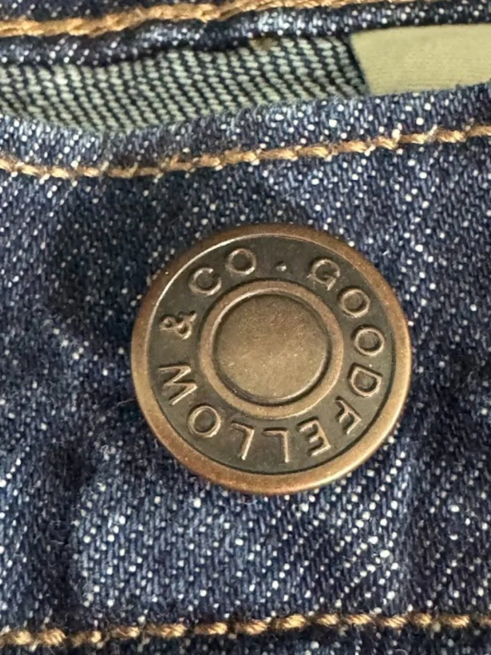 Goodfellow & Co Straight Leg Dark Wash Jeans 38x30 Worn Once
